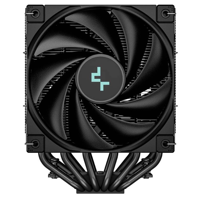 DeepCool AK620 Zero Dark CPU-Kühler mit Lüfter Intel® LGA 2066, Intel® LGA 2011-V3, Intel® LGA 2011, Intel® LGA 1700, Intel® LGA 1200, Intel®