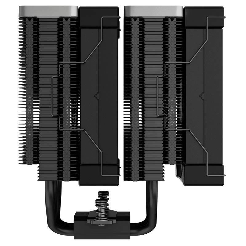 DeepCool AK620 Zero Dark CPU-Kühler mit Lüfter Intel® LGA 2066, Intel® LGA 2011-V3, Intel® LGA 2011, Intel® LGA 1700, Intel® LGA 1200, Intel®