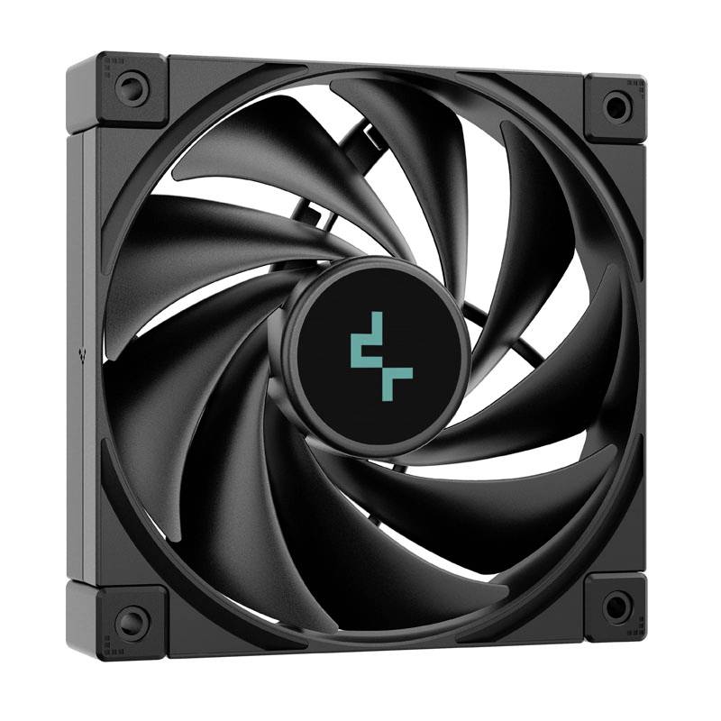 DeepCool AK620 Zero Dark CPU-Kühler mit Lüfter Intel® LGA 2066, Intel® LGA 2011-V3, Intel® LGA 2011, Intel® LGA 1700, Intel® LGA 1200, Intel®