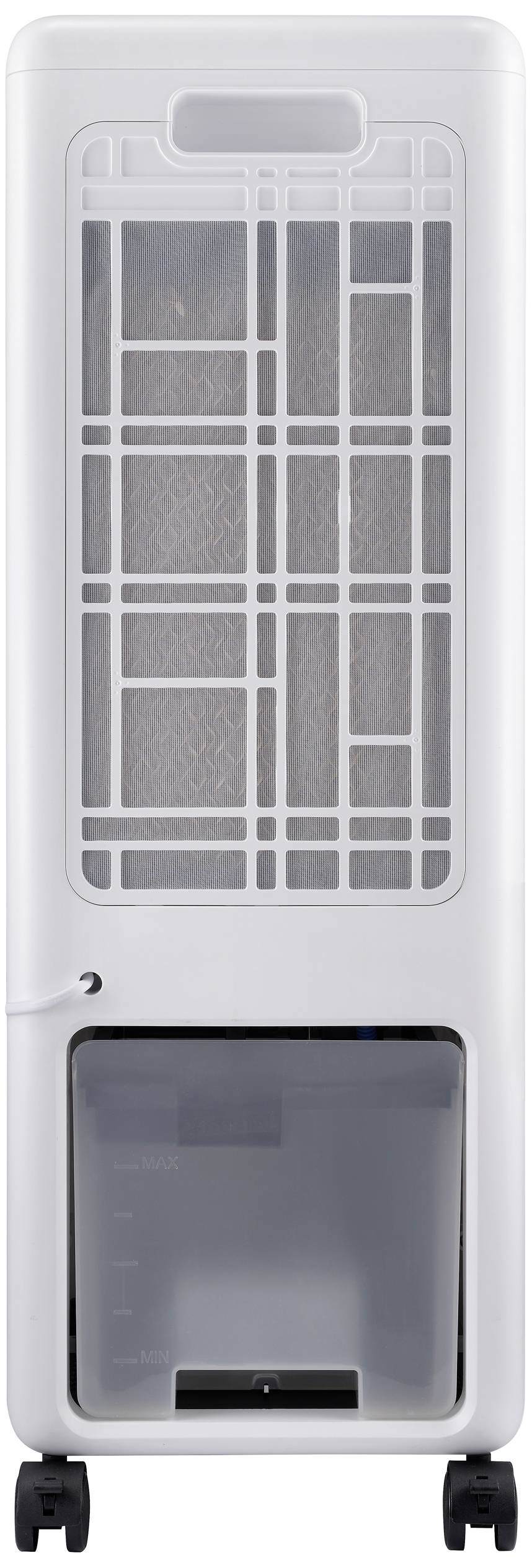 Sygonix Luftkühler 50W (L x B x H) 272 x 270 x 942mm Weiß mit Fernbedienung, Oszillierend, Timer, LED-Display