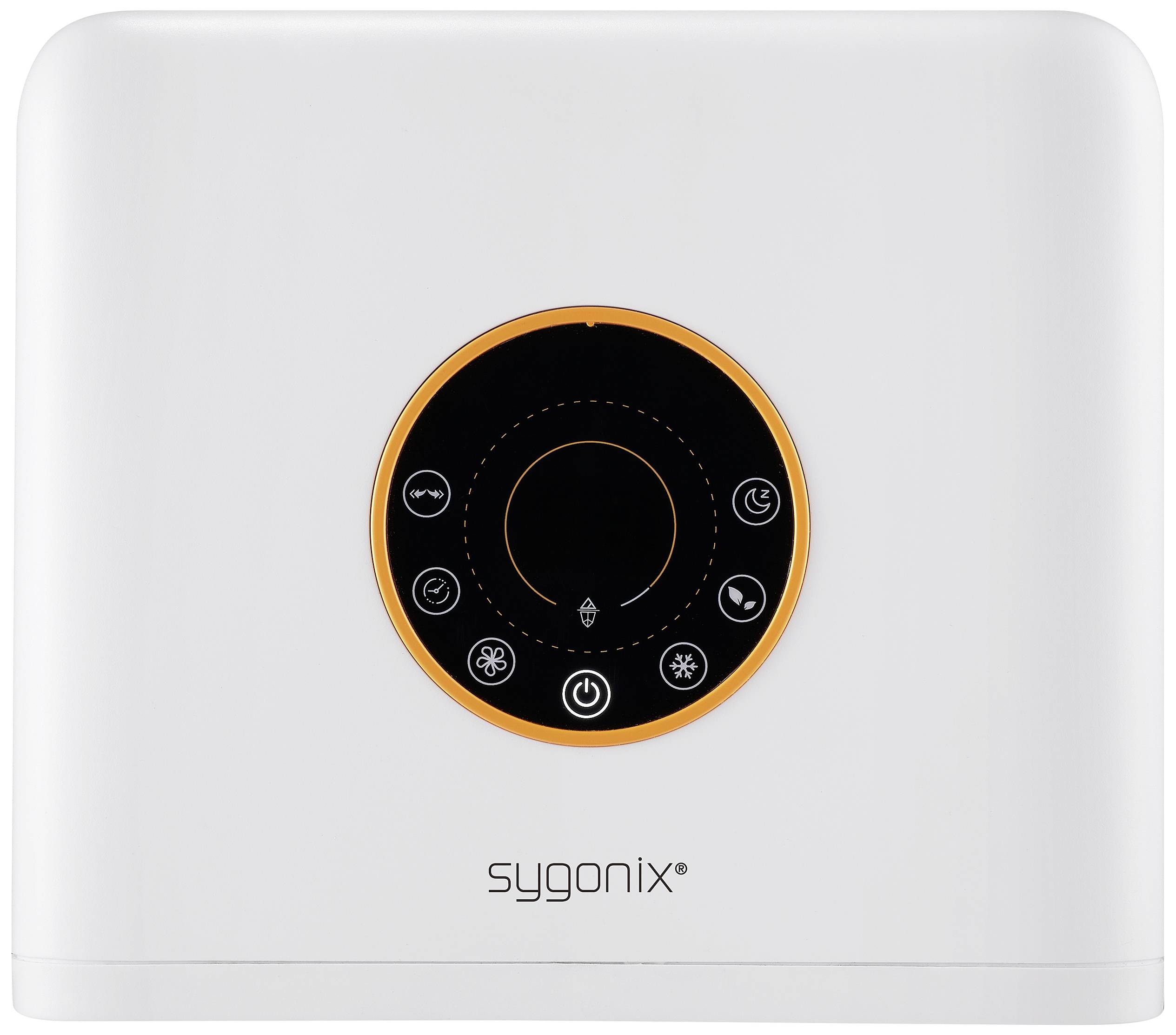 Sygonix Luftkühler 50 W (L x B x H) 272 x 270 x 795 mm Weiß mit Fernbedienung, Oszillierend, Timer