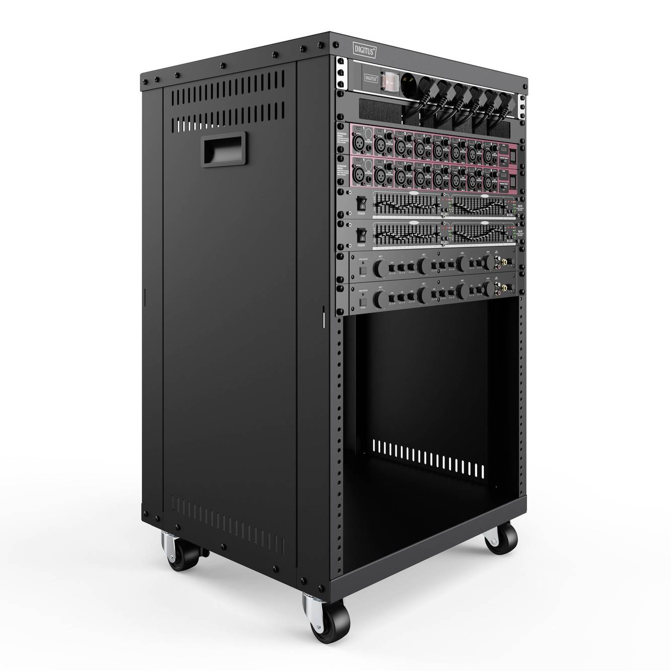 Digitus DN-48001 19 Zoll Rackwagen 16 HE Stahlblech