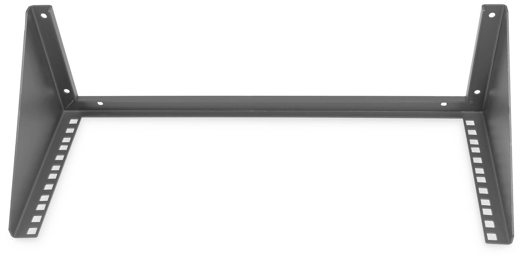 Digitus DN-48004 19 Zoll Equipment-Wandhalterung 4 HE Geeignet für Schranktiefe: ab 300mm Schwarz (RAL 9005) 19 Zoll