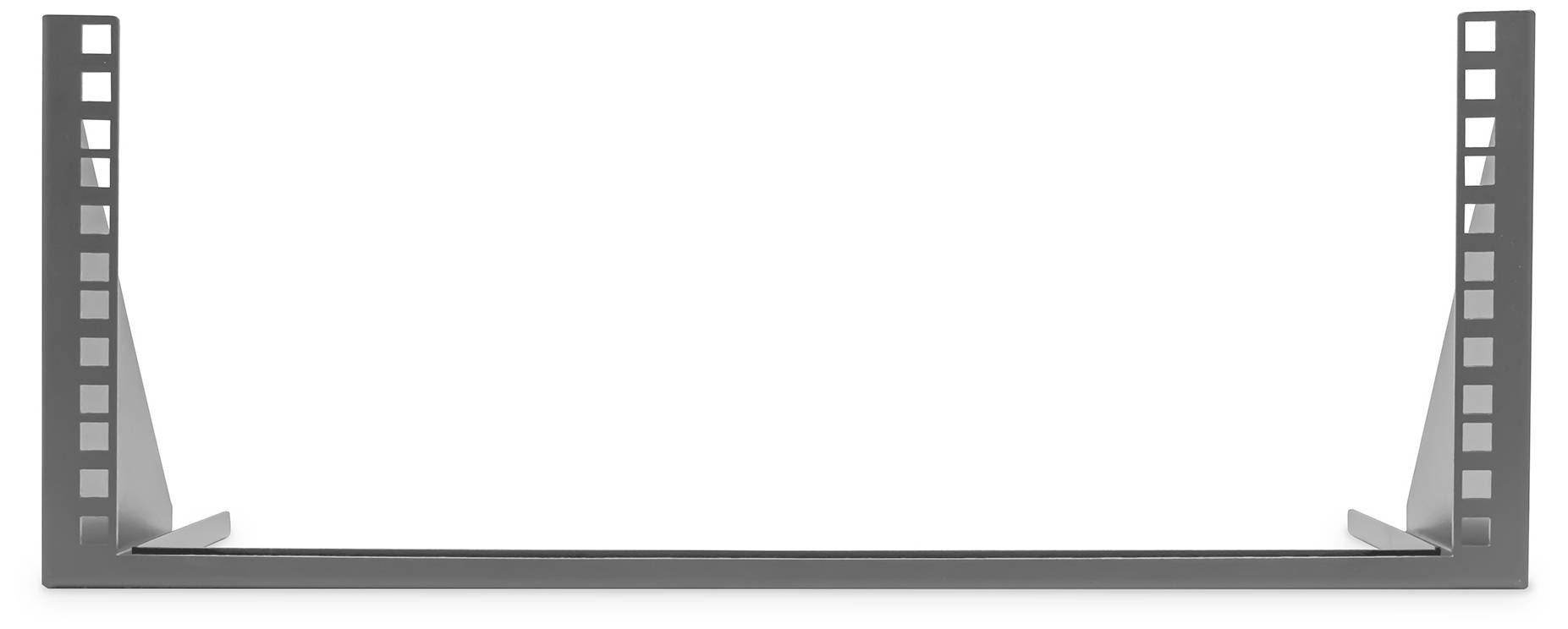 Digitus DN-48004 19 Zoll Equipment-Wandhalterung 4 HE Geeignet für Schranktiefe: ab 300mm Schwarz (RAL 9005) 19 Zoll