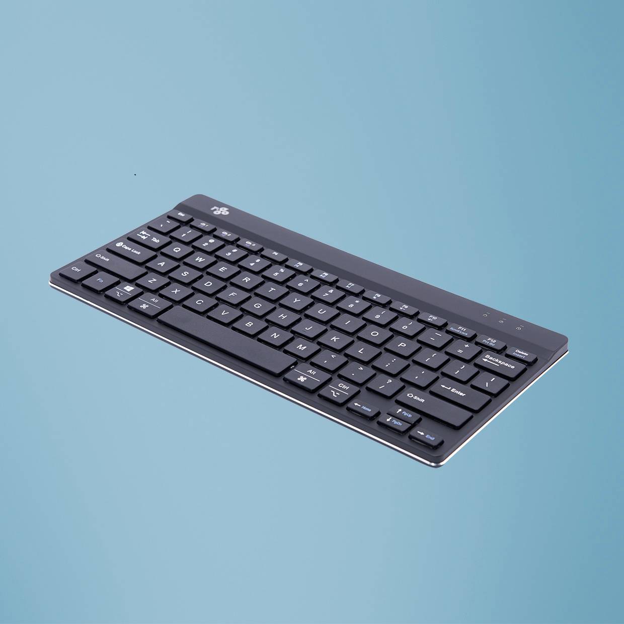 R-GO Tools Compact Break Bluetooth® Tastatur US-Englisch, QWERTY Schwarz Ergonomisch