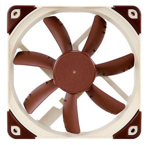 Noctua NF-S12A FLX PC-Gehäuse-Lüfter Beige, Braun (B x H x T) 120 x 120 x 25mm