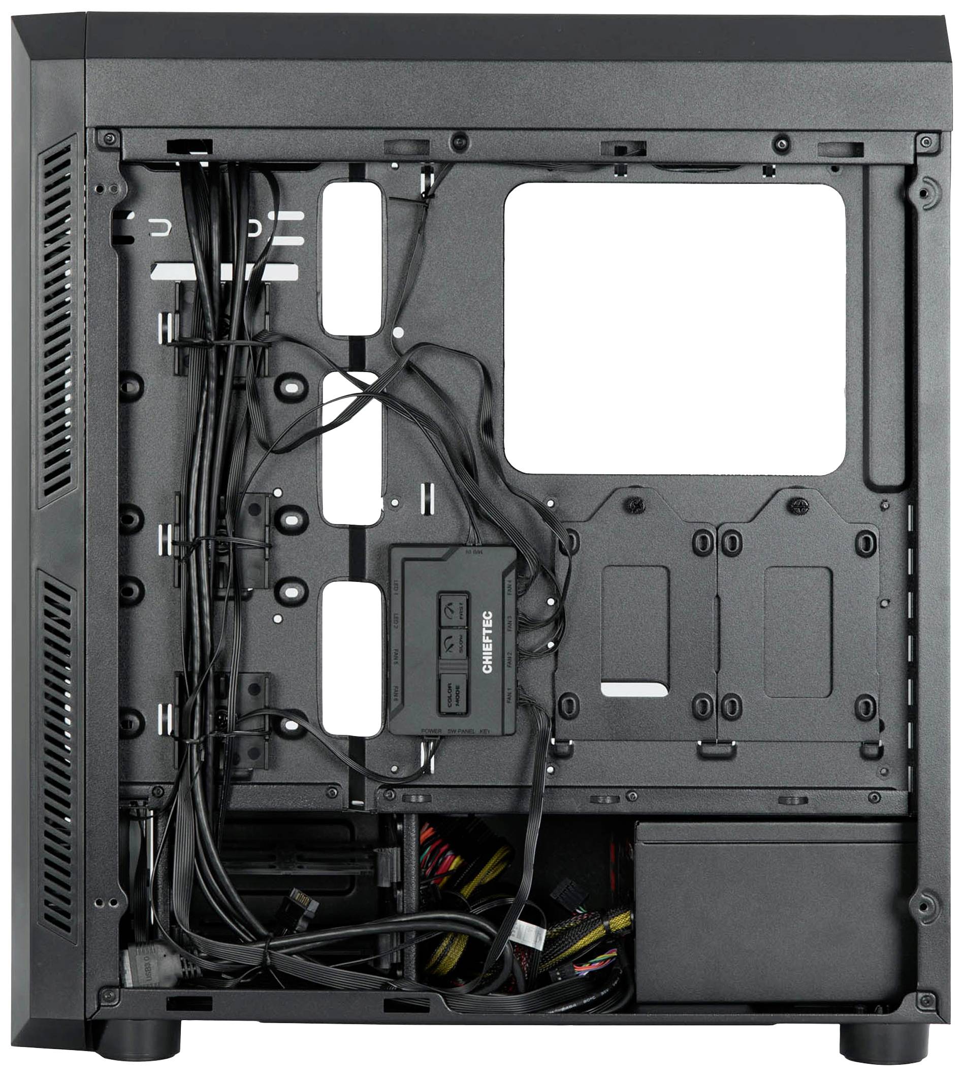 Chieftec Scorpion 3 Tower PC-Gehäuse Schwarz