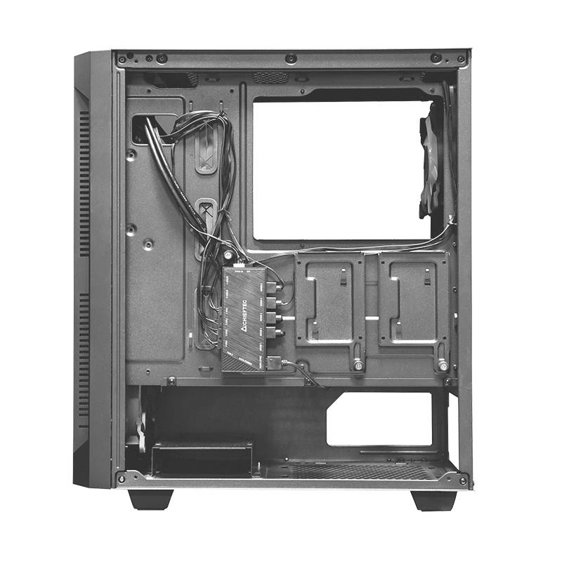 Chieftec GS-01B-OP Tower PC-Gehäuse Schwarz