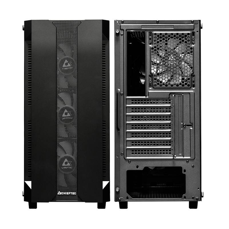Chieftec GS-01B-OP Tower PC-Gehäuse Schwarz