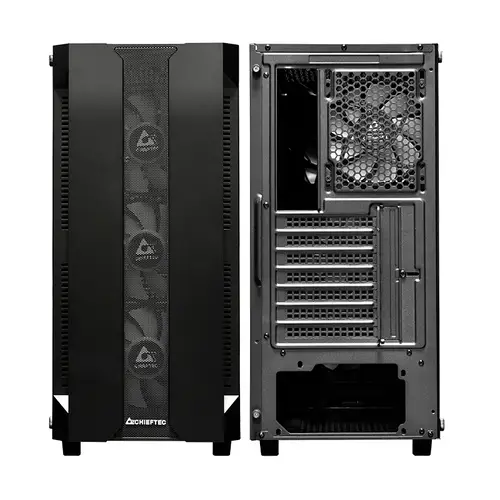 Chieftec GS-01B-OP Tower PC-Gehäuse Schwarz Chieftec GS-01B-OP Tower PC-Gehäuse Schwarz
