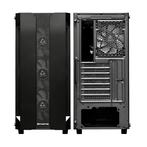 Chieftec GS-01B-OP Tower PC-Gehäuse Schwarz Chieftec GS-01B-OP Tower PC-Gehäuse Schwarz