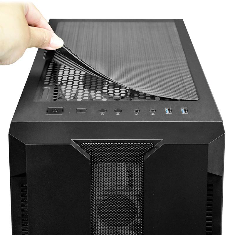 Chieftec GS-01B-OP Tower PC-Gehäuse Schwarz
