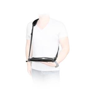 Mobilis Schultergurt ERGONOMIC SHOULDER STRAP . Schwarz