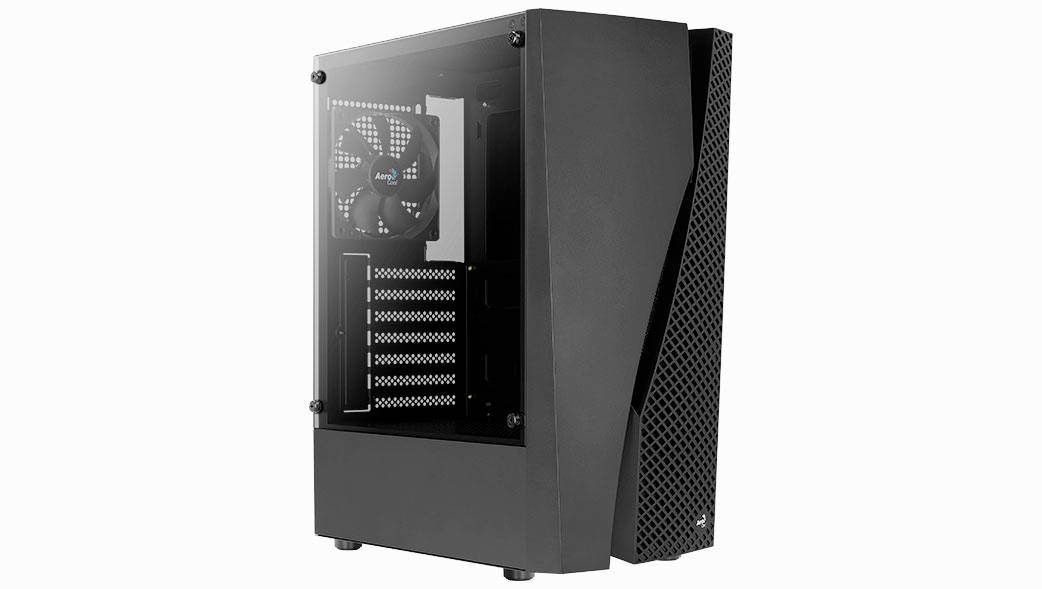 AeroCool Wave Midi-Tower PC-Gehäuse Schwarz