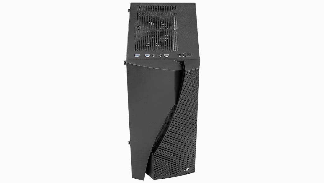 AeroCool Wave Midi-Tower PC-Gehäuse Schwarz