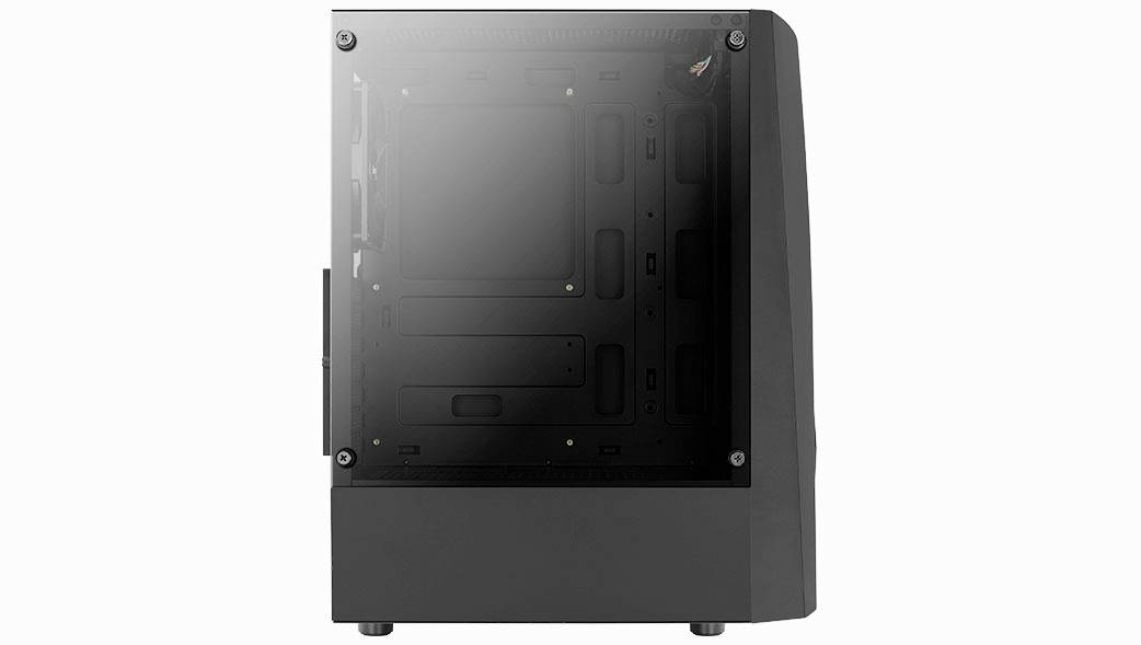 AeroCool Wave Midi-Tower PC-Gehäuse Schwarz