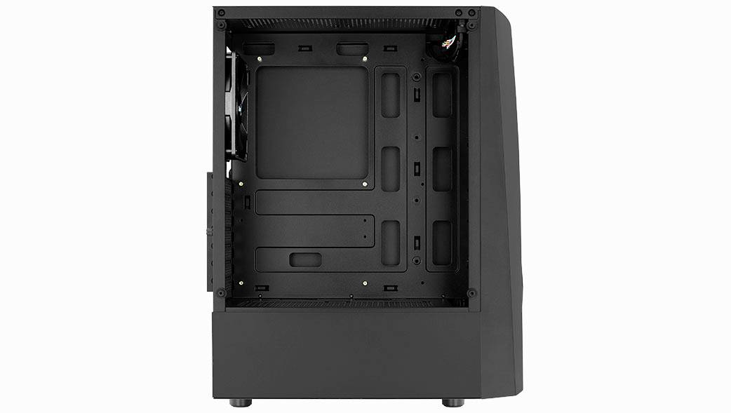 AeroCool Wave Midi-Tower PC-Gehäuse Schwarz