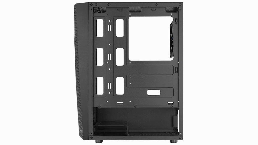 AeroCool Wave Midi-Tower PC-Gehäuse Schwarz