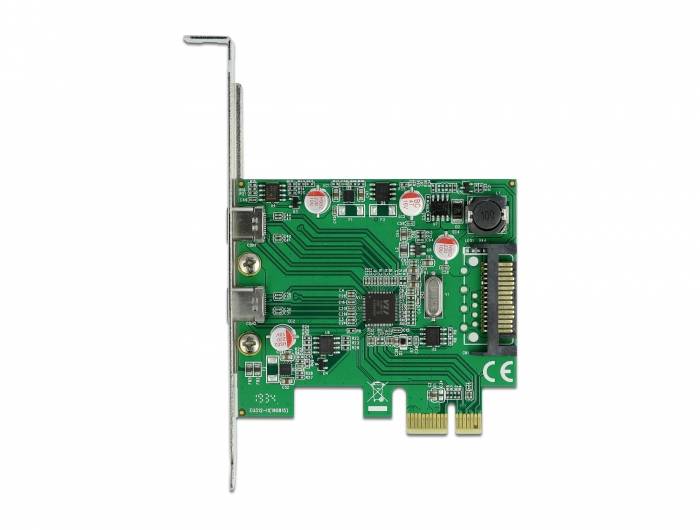 Delock DELOCK PCI Expr x1 Karte - 2x ext SuperS PCI-Express Karte USB-A (USB 3.2 Gen 1) PCIe