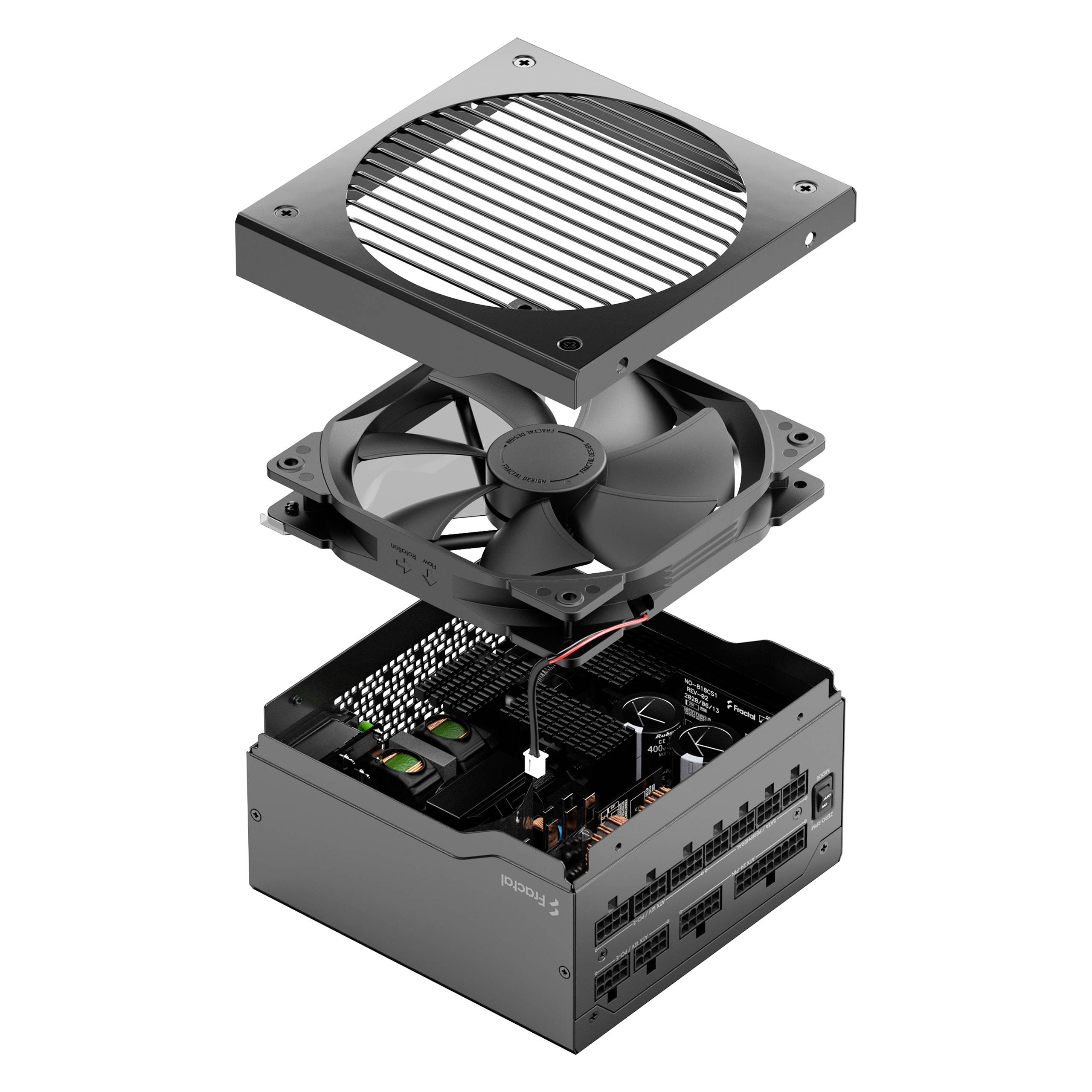 Fractal Design Ion+ 2 Platinum 560W PC Netzteil 560 W 80PLUS® Platinum