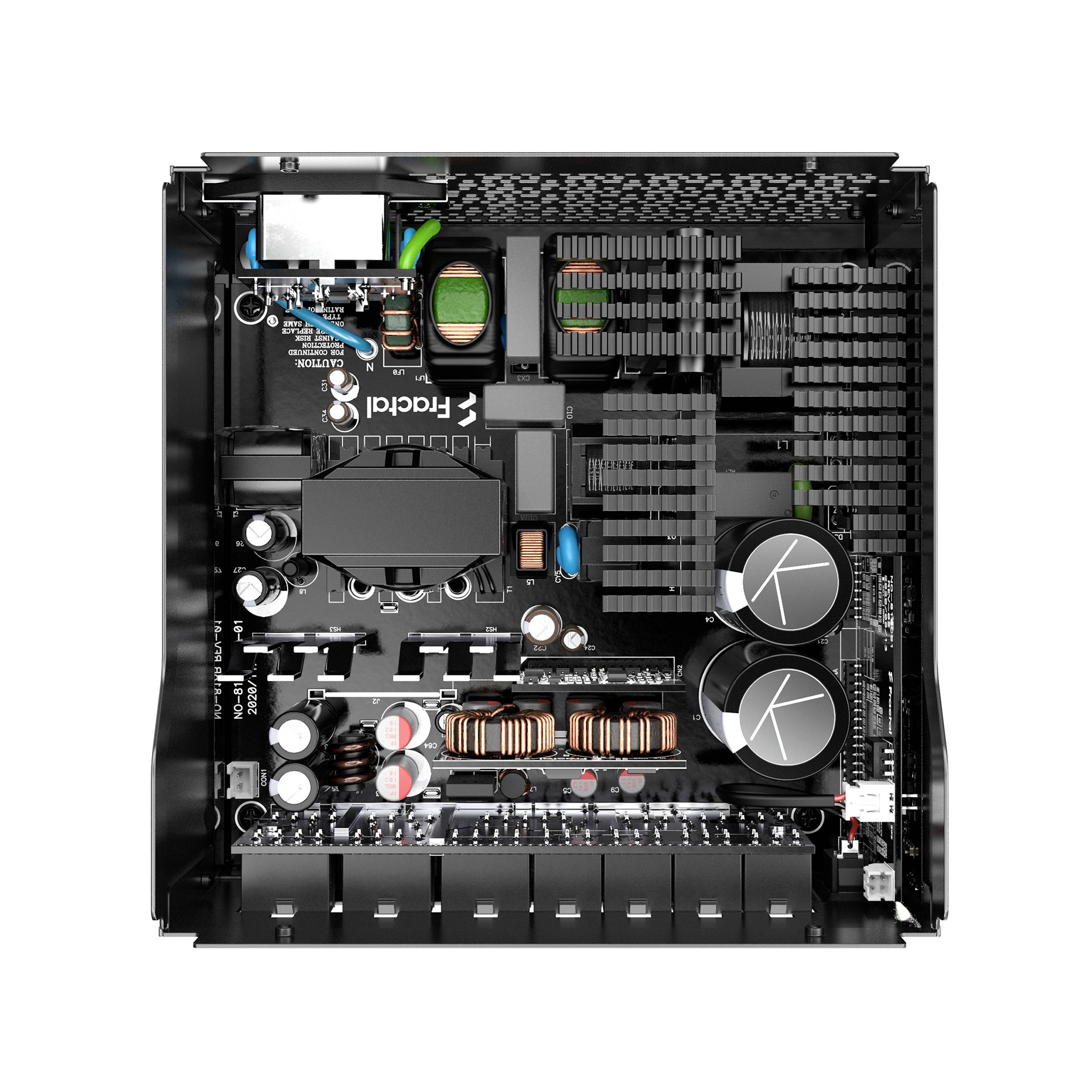Fractal Design Ion+ 2 Platinum 760W PC Netzteil 760 W 80PLUS® Platinum