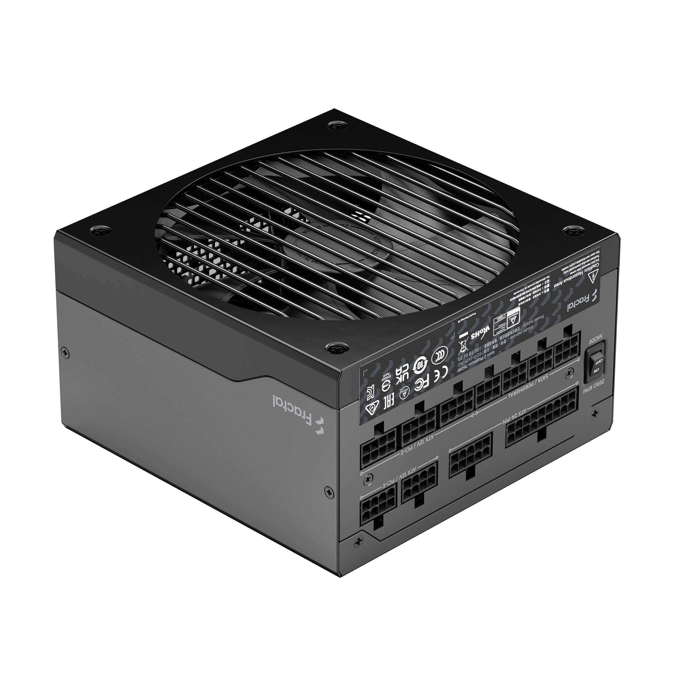 Fractal Design Ion+ 2 Platinum 760W PC Netzteil 760 W 80PLUS® Platinum