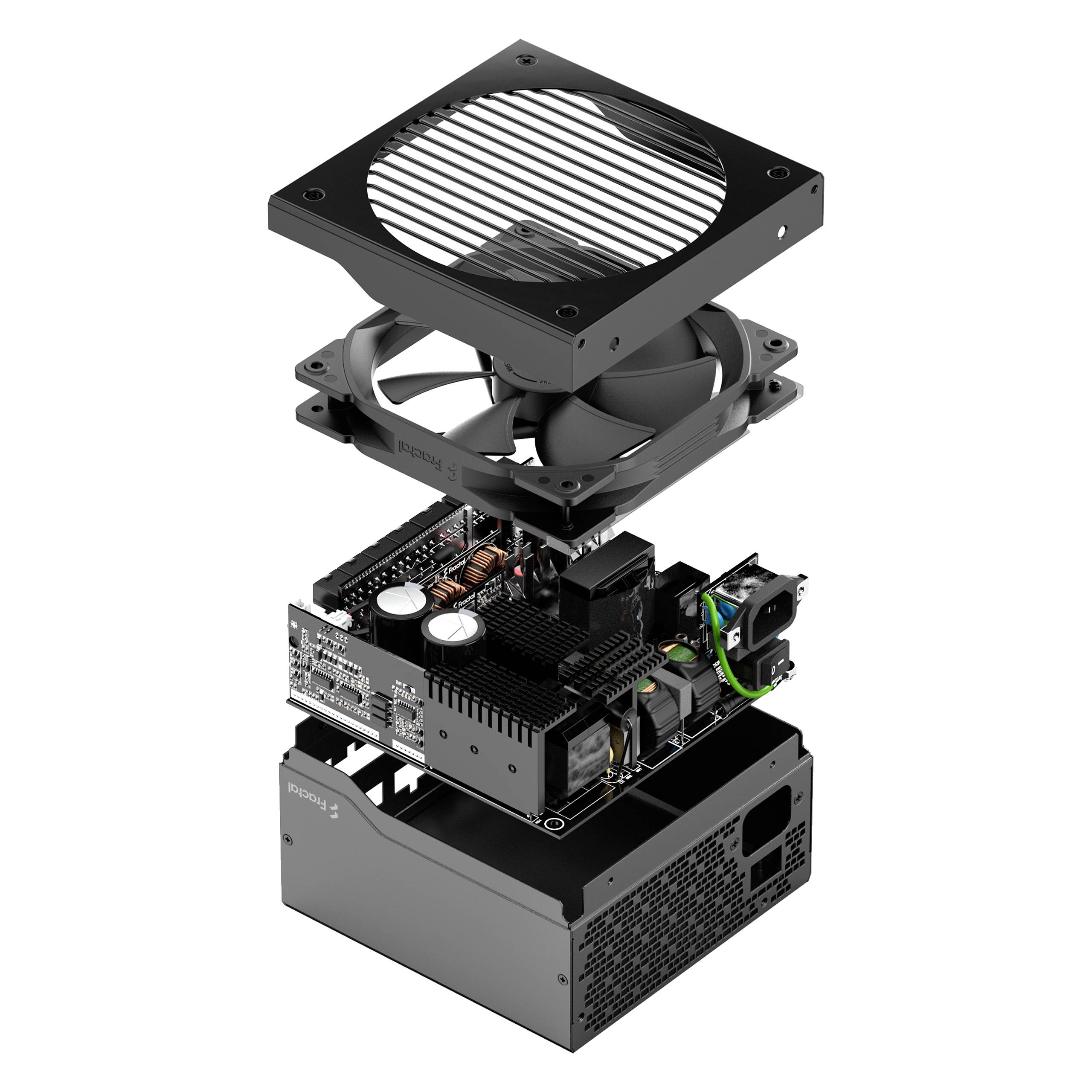 Fractal Design Ion+ 2 Platinum 760W PC Netzteil 760 W 80PLUS® Platinum