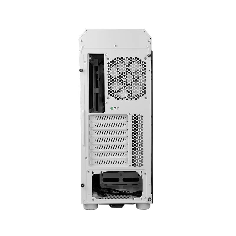 Chieftec GL-03W-OP Midi-Tower PC-Gehäuse Weiß