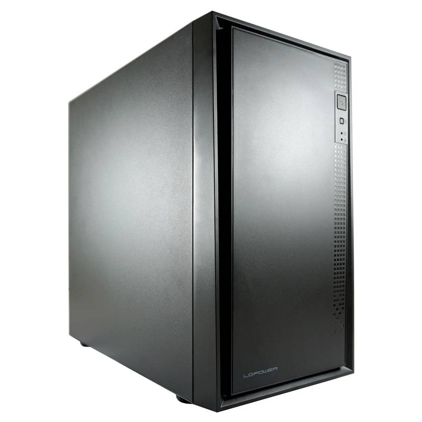 LC Power 2016MB Micro-Tower PC-Gehäuse Schwarz