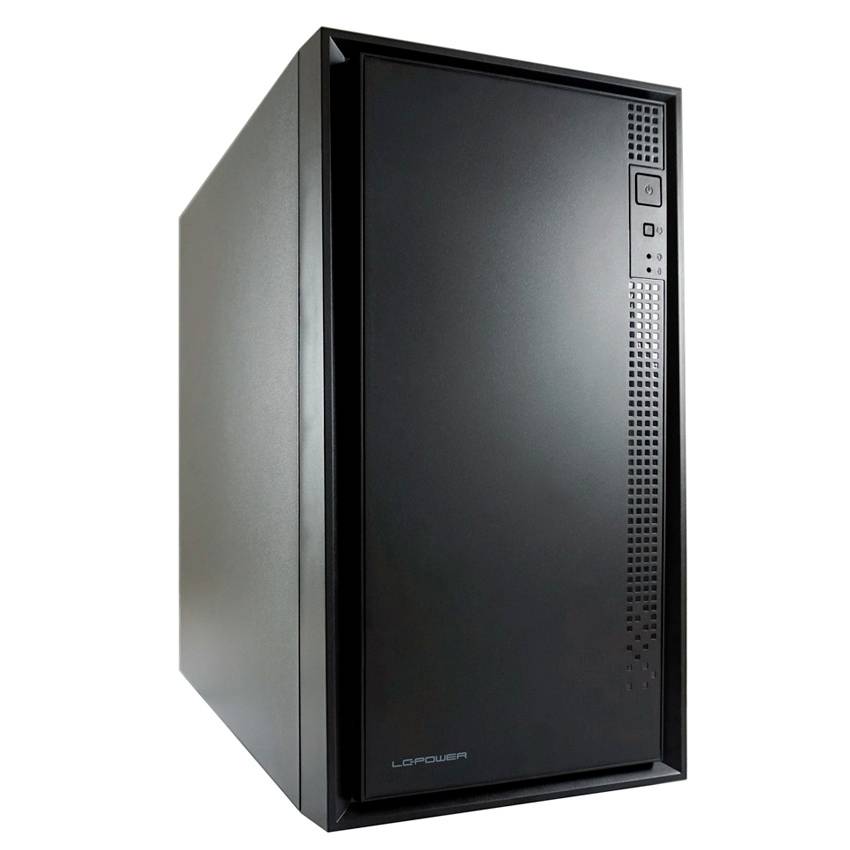 LC Power 2016MB Micro-Tower PC-Gehäuse Schwarz
