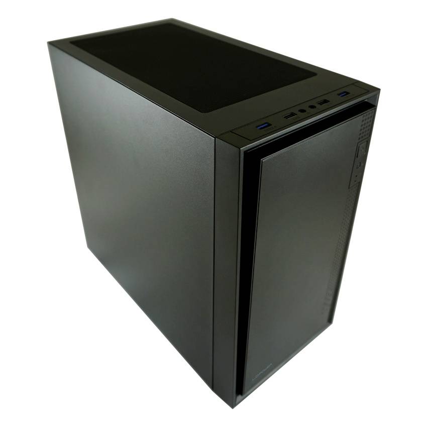 LC Power 2016MB Micro-Tower PC-Gehäuse Schwarz