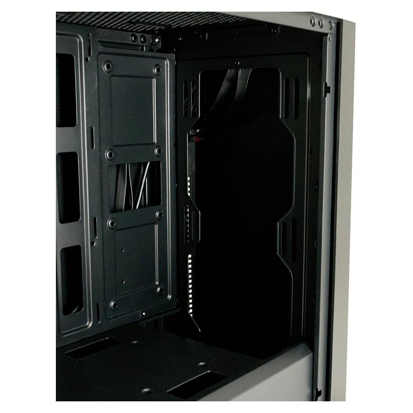 LC Power 2016MB Micro-Tower PC-Gehäuse Schwarz