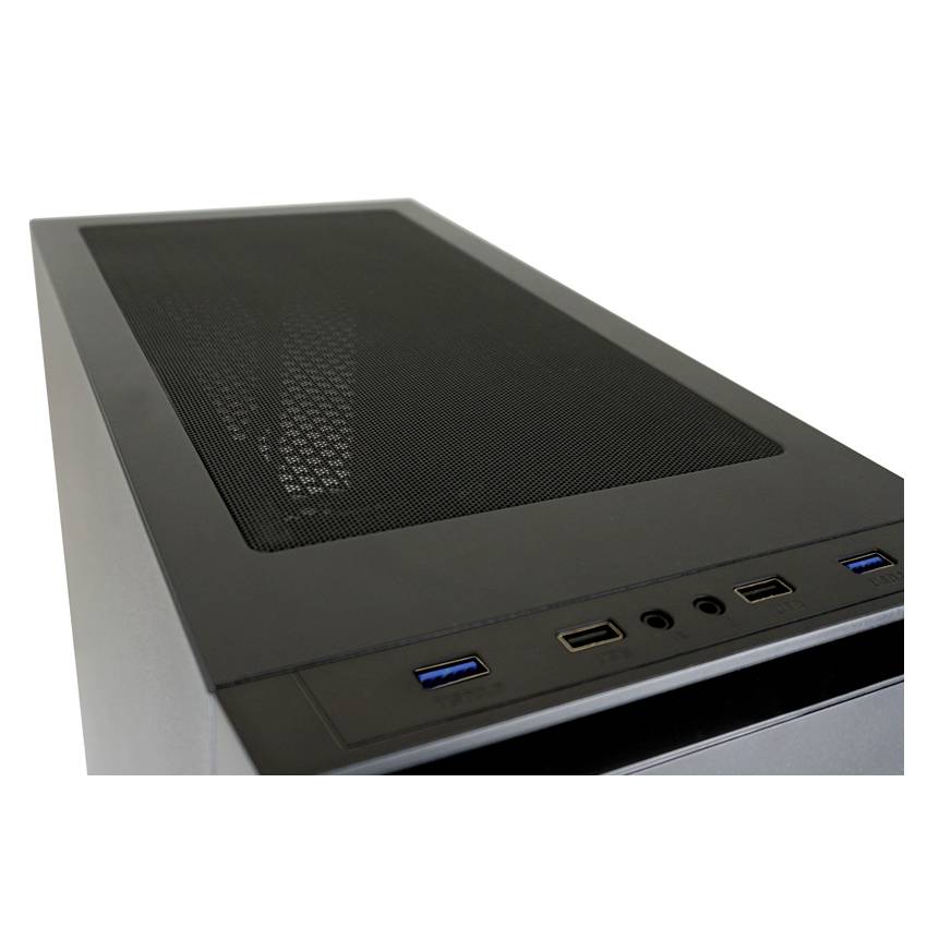 LC Power 2016MB Micro-Tower PC-Gehäuse Schwarz