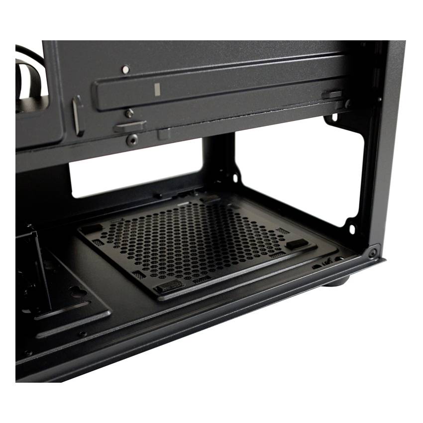 LC Power 2016MB Micro-Tower PC-Gehäuse Schwarz