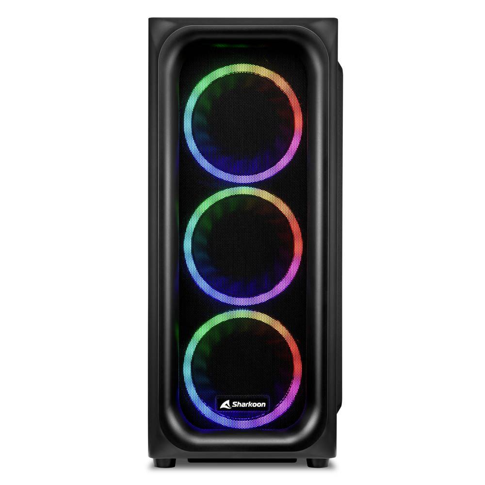 Sharkoon TK5M RGB ATX Desktop PC-Gehäuse Schwarz