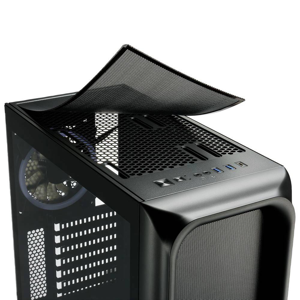 Sharkoon TK5M RGB ATX Desktop PC-Gehäuse Schwarz