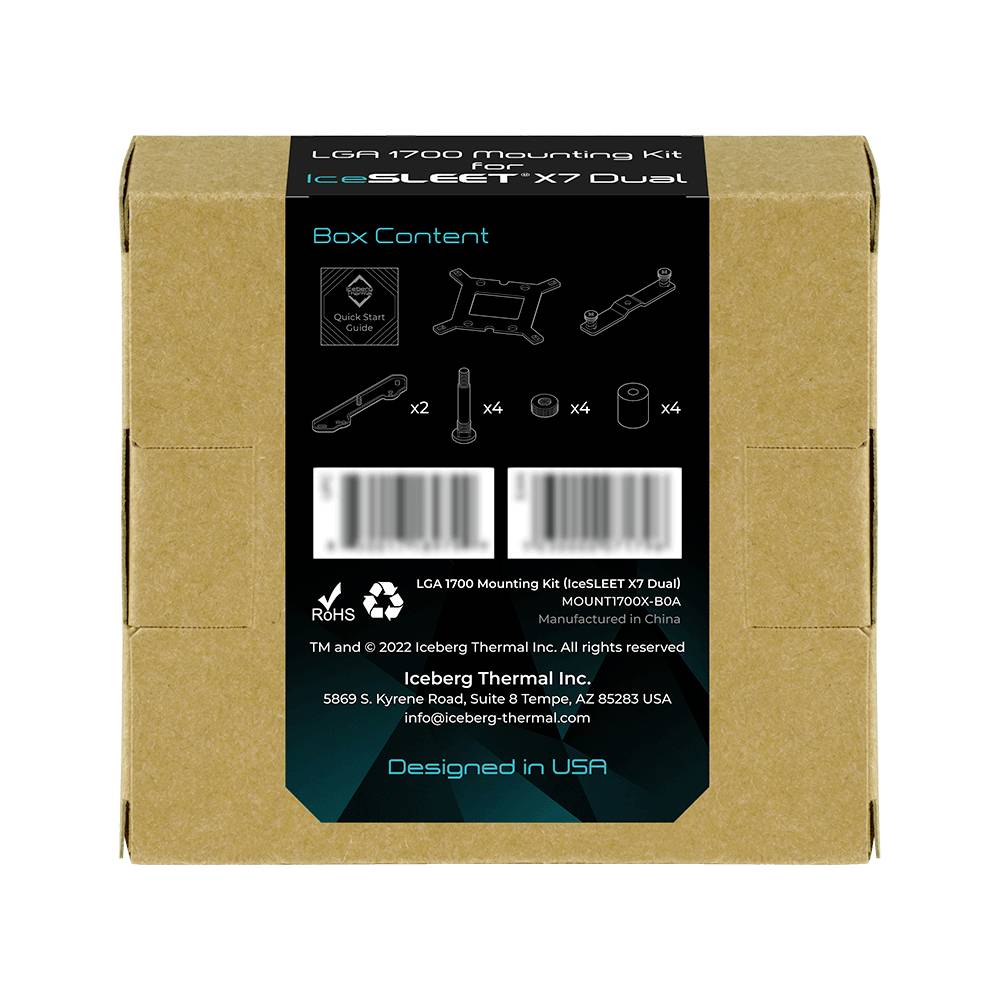 Iceberg Thermal MOUNT1700X-B0A Mounting Kit für CPU-Kühler