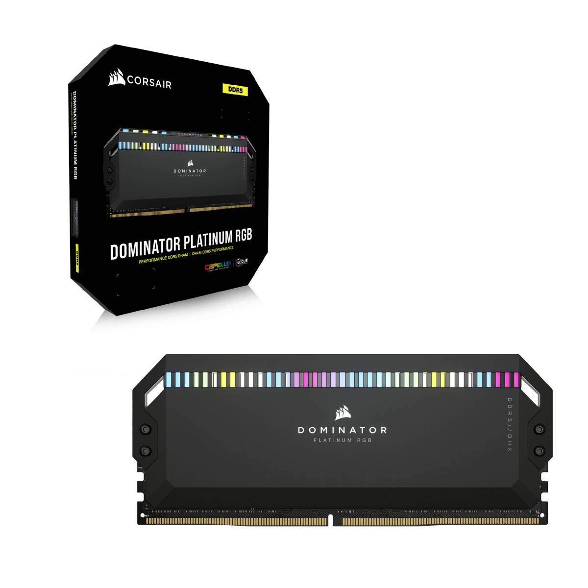 Corsair CMH32GX5M2B6000Z30K PC-Arbeitsspeicher Modul DDR5 32 GB 2 x 16 GB 6000 MHz 288pin DIMM CMH32GX5M2B6000Z30K