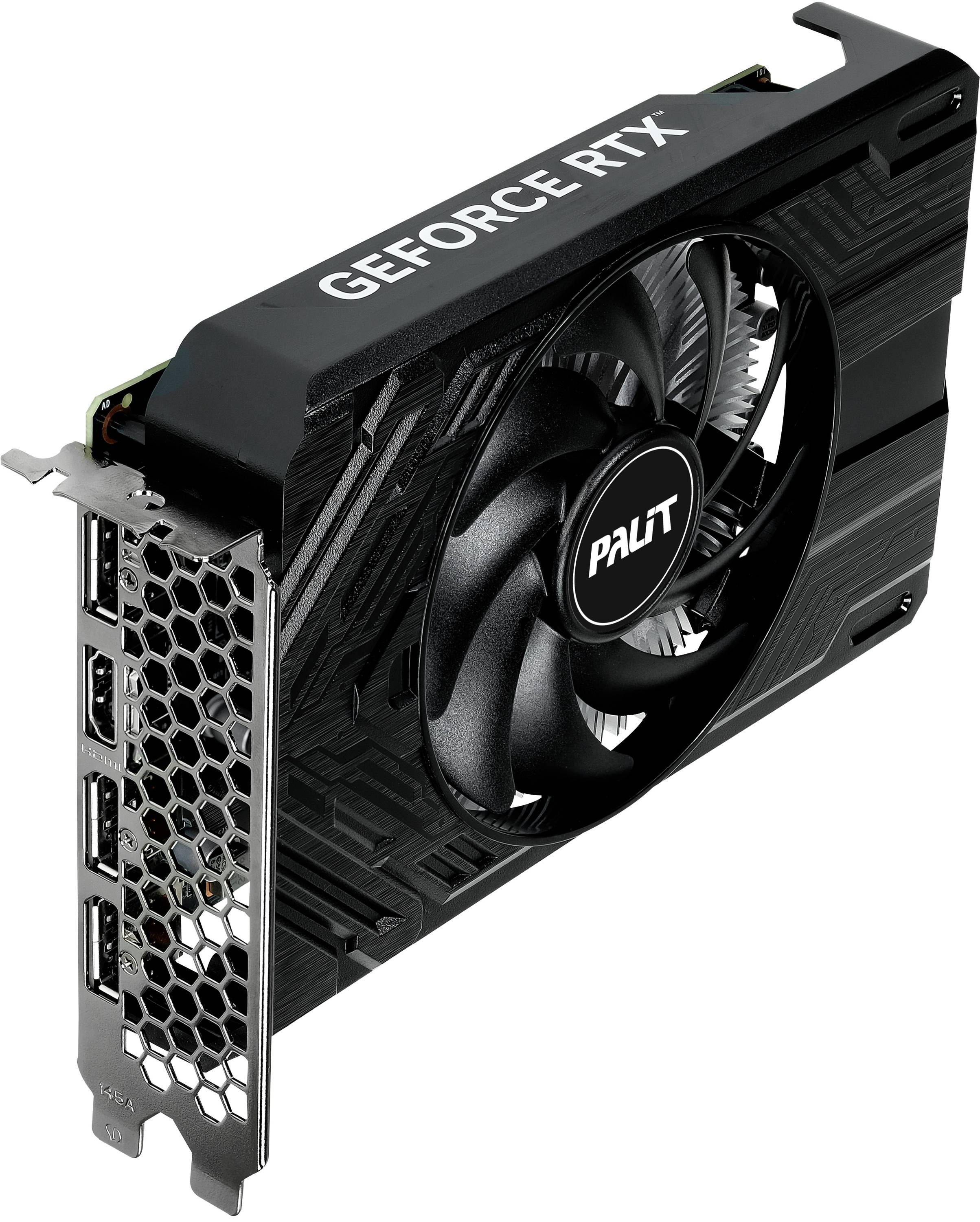 Palit Grafikkarte Nvidia GeForce RTX 4060 StormX 8 GB GDDR6-RAM PCIe 4.0 x4, HDMI®, DisplayPort