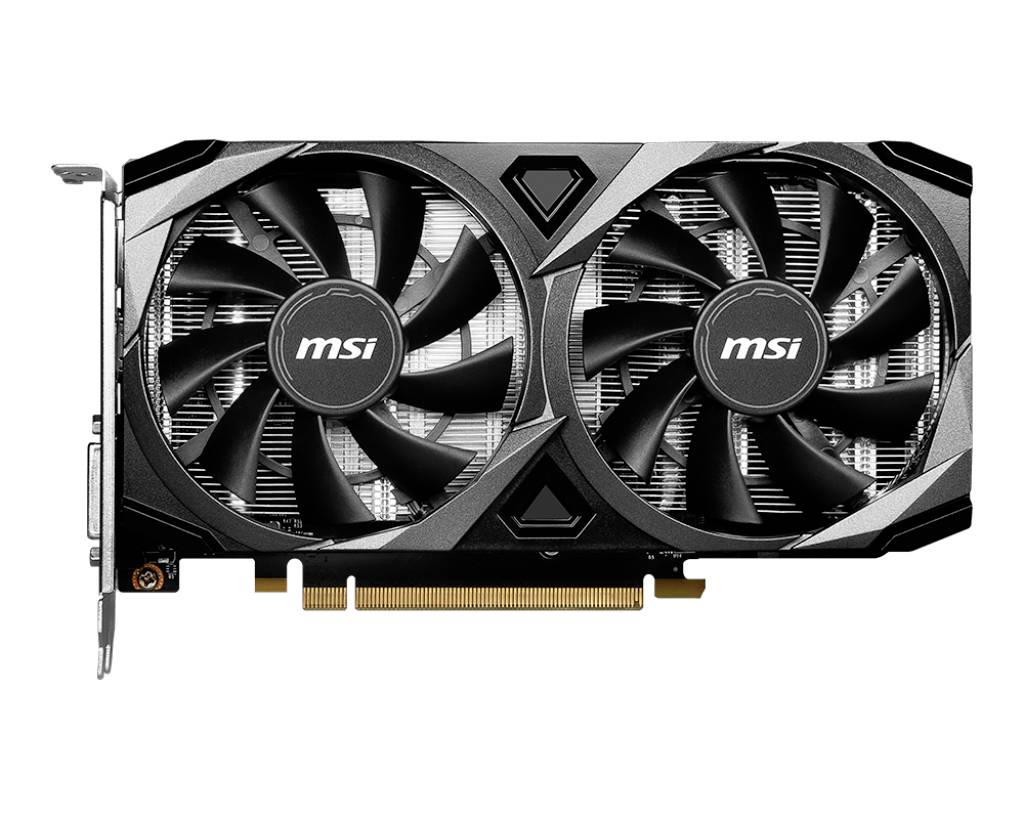 MSI Grafikkarte Nvidia GeForce RTX 3050 VENTUS 2X XS OC 8 GB GDDR6-RAM PCIe x8 HDMI®, DisplayPort, DVI Übertaktet / Overclocked, Vulkan, NVIDIA G-