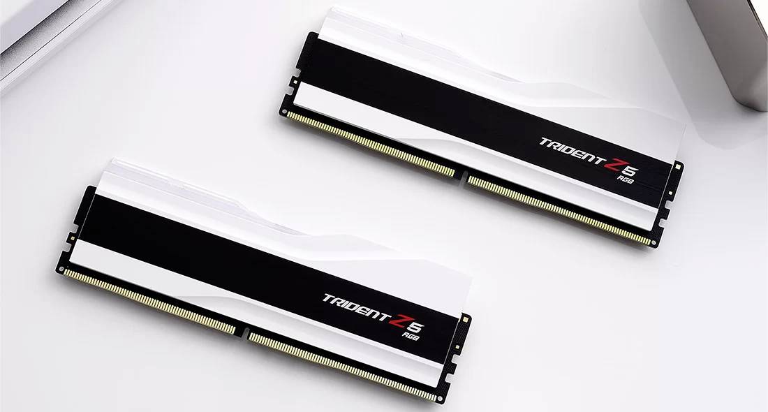 G.Skill Trident Z5 RGB PC-Arbeitsspeicher Modul DDR5 32GB 2 x 16GB 6000MHz F5-6000J3238F16GX2-TZ5RW
