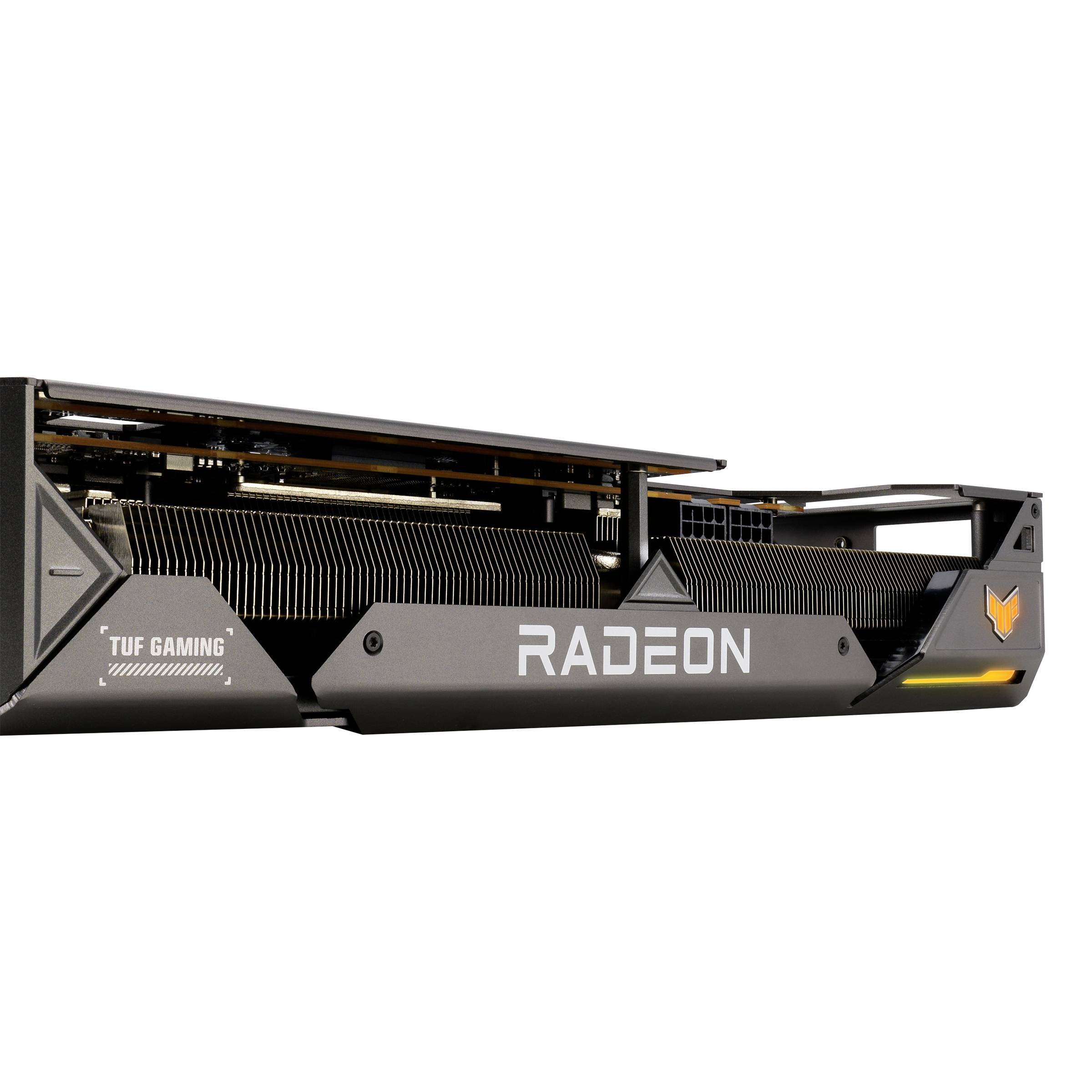 Asus Grafikkarte AMD Radeon RX 7800 XT TUF Gaming OC Edition 16 GB GDDR6-RAM HDMI®, DisplayPort AMD FreeSync, Übertaktet / Overclocked