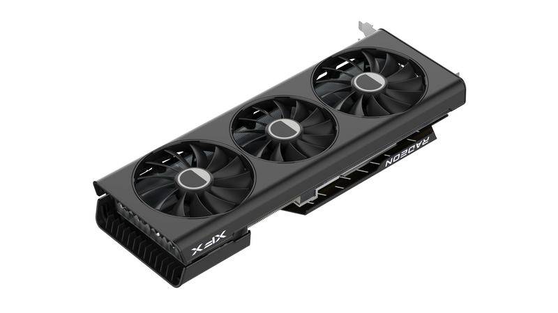 XFX Grafikkarte AMD Radeon RX 7700 XT Speedster QICK 319 Black Edition 12 GB GDDR6-RAM HDMI®, DisplayPort AMD FreeSync, Vulkan