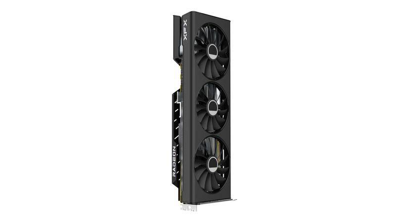 XFX Grafikkarte AMD Radeon RX 7700 XT Speedster QICK 319 Black Edition 12 GB GDDR6-RAM HDMI®, DisplayPort AMD FreeSync, Vulkan