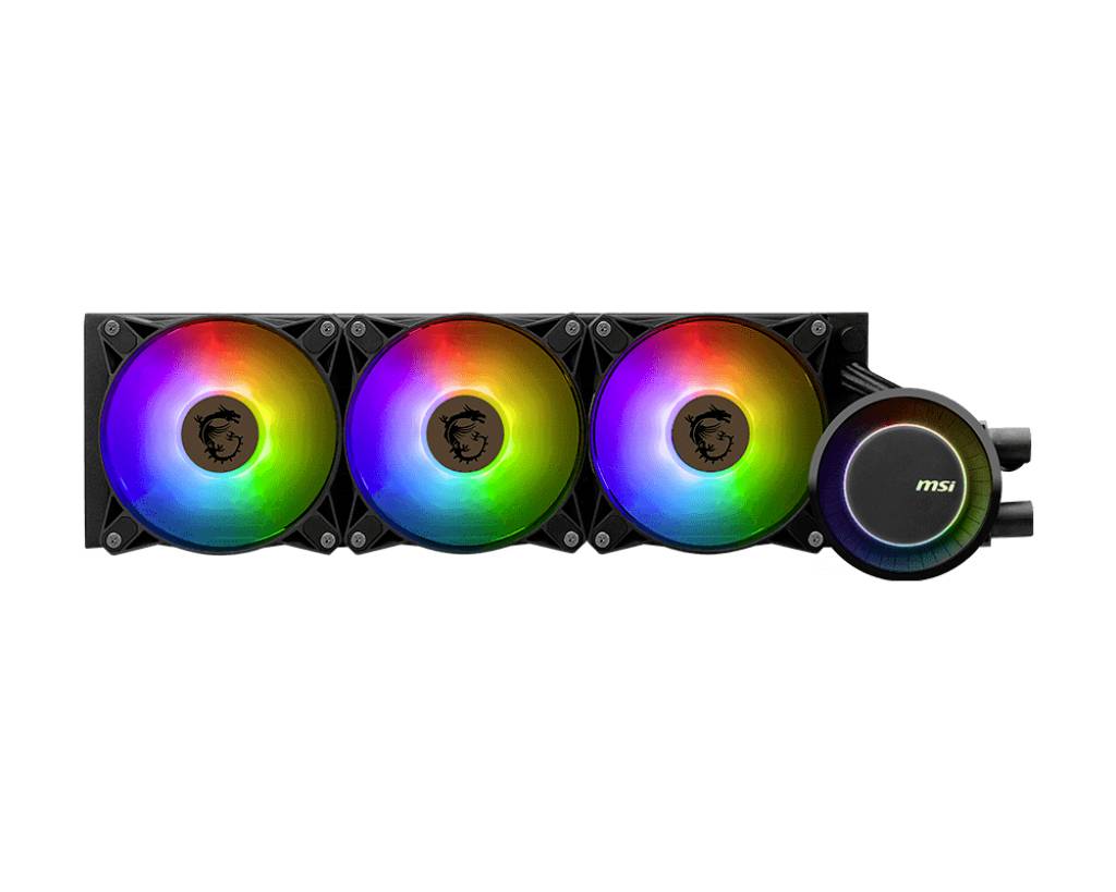 MSI MAG CORELIQUID E360 - Prozessor-Flüssigkeitskühlsystem - Kühlergröße: 360 mm - (für: LGA1156, LGA1155, LGA1150, LGA1
