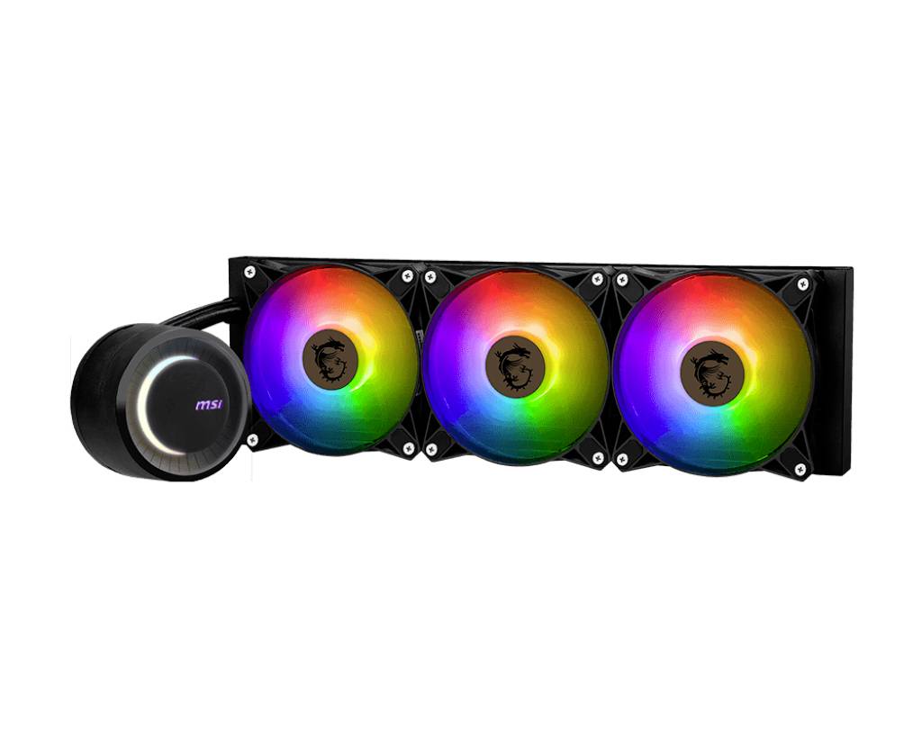 MSI MAG CORELIQUID E360 - Prozessor-Flüssigkeitskühlsystem - Kühlergröße: 360 mm - (für: LGA1156, LGA1155, LGA1150, LGA1