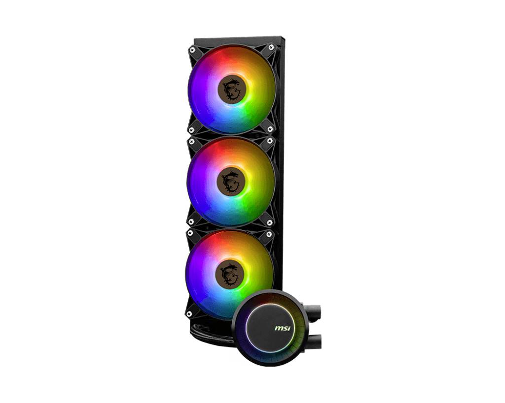 MSI MAG CORELIQUID E360 - Prozessor-Flüssigkeitskühlsystem - Kühlergröße: 360 mm - (für: LGA1156, LGA1155, LGA1150, LGA1