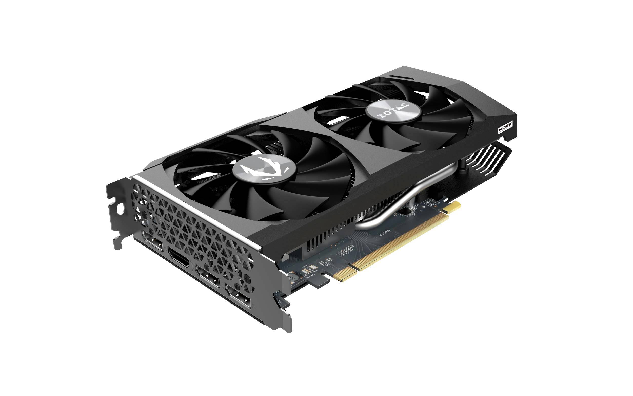 Zotac Grafikkarte Nvidia GeForce RTX 3050 ECO 8GB GDDR6-RAM PCIe x8 PCIe 4.0 x4, HDMI®, DisplayPort Vulkan, NVIDIA G-Sync