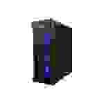 Genesis Irid 505 ARGB Midi-Tower PC-Gehäuse Schwarz, Transparent