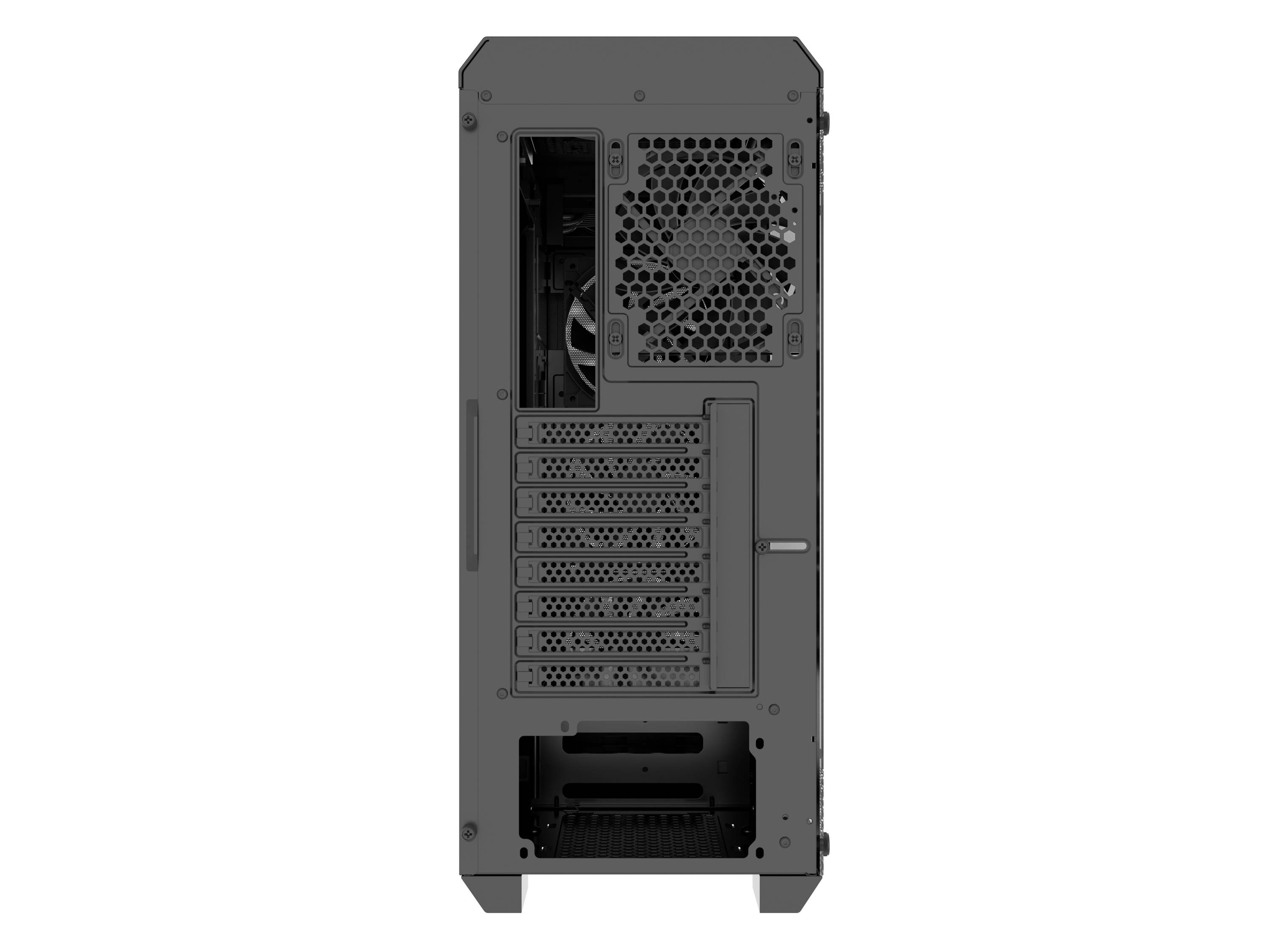 Genesis Irid 505F Midi-Tower PC-Gehäuse Schwarz
